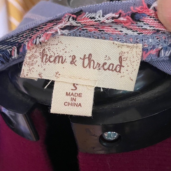 Hem & Thread blue Tank Top - Picture 2 of 7